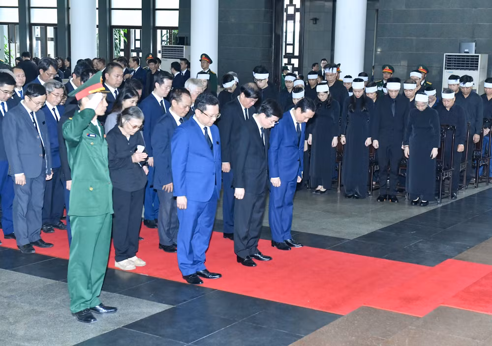 Toàn cảnh Lễ viếng Tổng Bí thư Nguyễn Phú Trọng: Trang nghiêm và xúc động ảnh 145