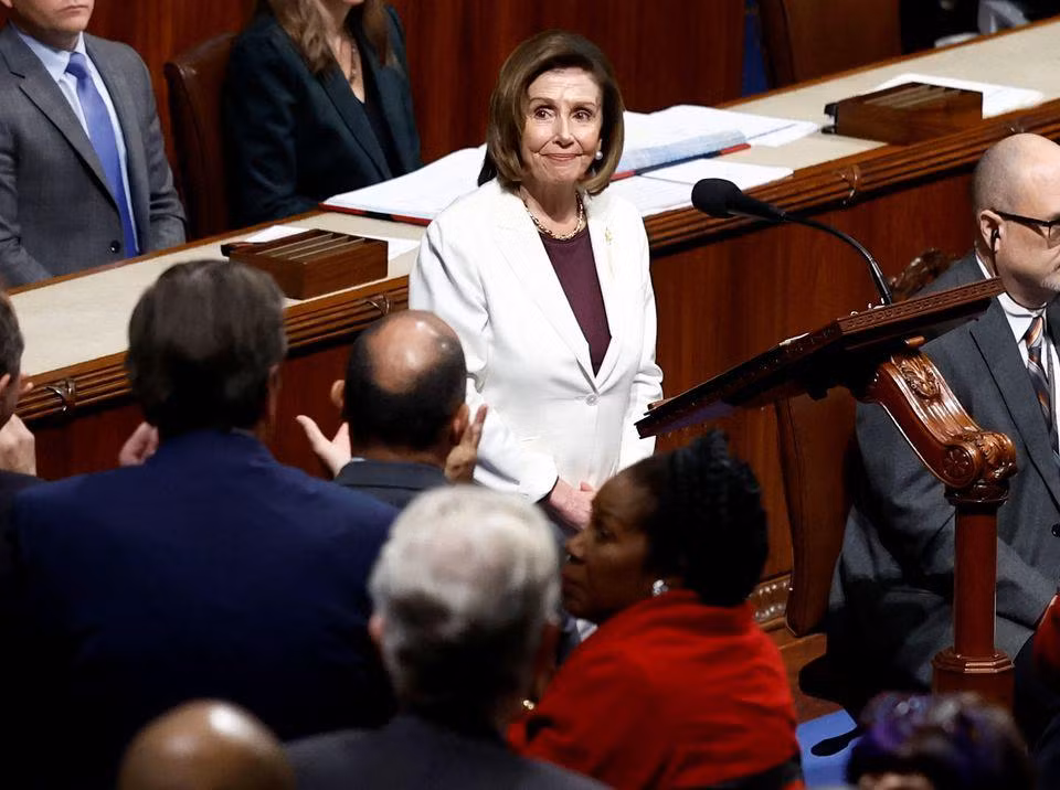 Chủ tịch Hạ viện Mỹ Nancy Pelosi. (Ảnh: Reuters)