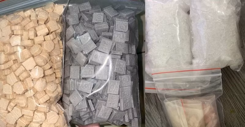 Tang vật liên quan các vụ việc được lực lượng chức năng thu giữ. (Ảnh: Công an cung cấp)