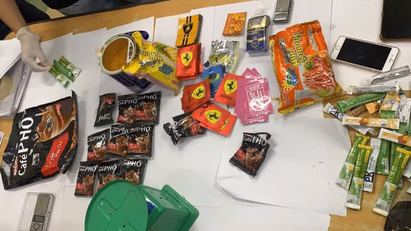 Tang vật của vụ án. (Ảnh: Công an cung cấp)