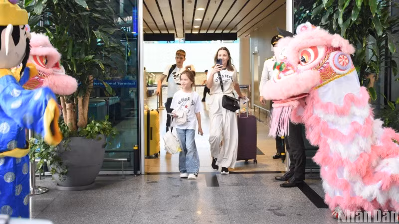 Khách quốc tế đến Đà Nẵng trong 3 tháng đầu năm 2025 đạt 1.268,3 nghìn lượt. (Ảnh: ANH ĐÀO)