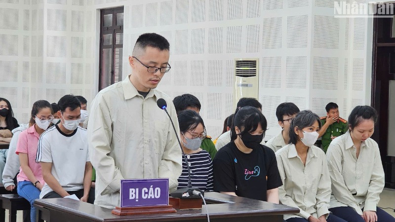 Wang YunTao tại phiên tòa. (Ảnh: AD)
