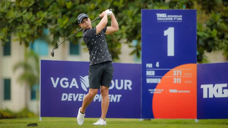 Golfer Trần Lê Duy Nhất sẽ có mặt tranh tài tại BRG Open Golf Championship Danang 2024. (Ảnh: BTC)