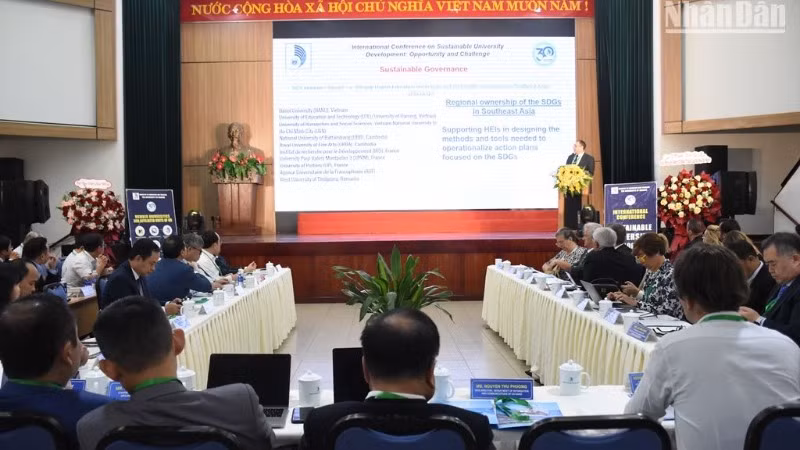 Quang cảnh hội thảo.