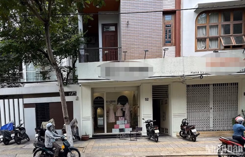 Lô đất 52 đường Nguyễn Chí Thanh, quận Hải Châu, thành phố Đà Nẵng. (Ảnh: ANH ĐÀO)