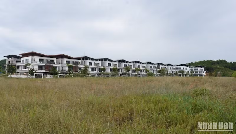 Đây là các căn hộ biệt thự dành riêng thu hút các chuyên gia vào làm việc tại trong “thung lũng Silicon” Đà Nẵng. (Ảnh: ANH ĐÀO)