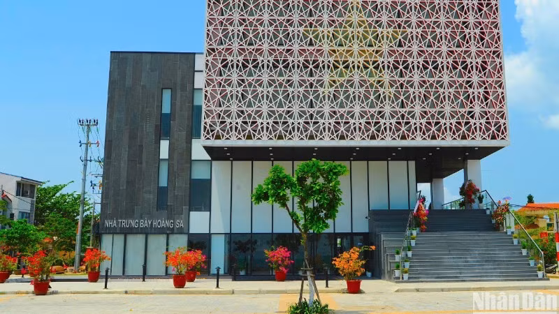 Đà Nẵng dự kiến hình thành đặc khu Hoàng Sa trên cơ sở nguyên trạng huyện đảo Hoàng Sa hiện nay. Trong ảnh là Nhà trưng bày Hoàng Sa, Đà Nẵng (Ảnh: ANH ĐÀO)