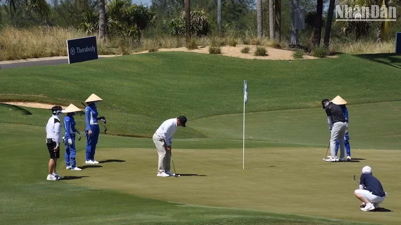 Năm thứ 3 liên tiếp thành phố Đà Nẵng đăng cai tổ chức Giải Golf Phát triển châu Á - BRG Open Golf Championship Danang. (Ảnh: ANH ĐÀO)