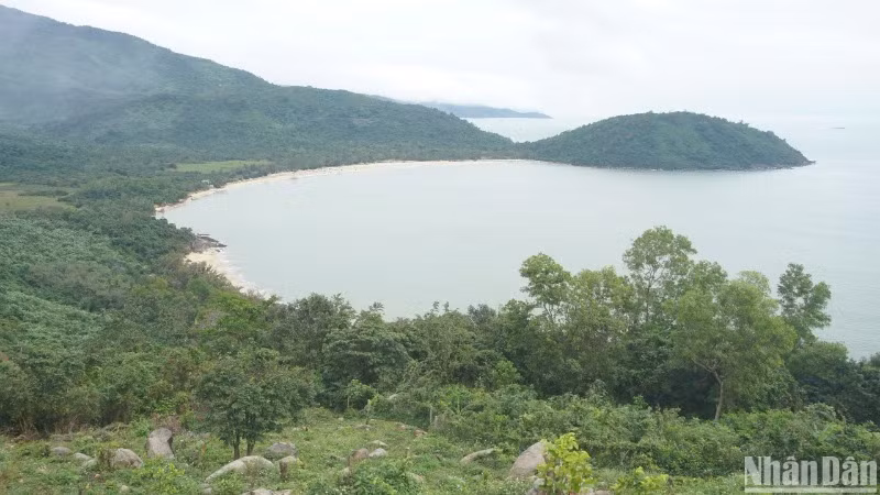 Dự án Khu phức hợp du lịch và đô thị nghỉ dưỡng Làng Vân (phường Hòa Hiệp Bắc, quận Liên Chiểu, thành phố Đà Nẵng. (Ảnh: ANH ĐÀO)