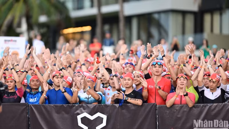 Những hình ảnh đẹp của các vận động viên tại sự kiện IRONMAN 70.3 Đà Nẵng. (Ảnh: ANH ĐÀO)