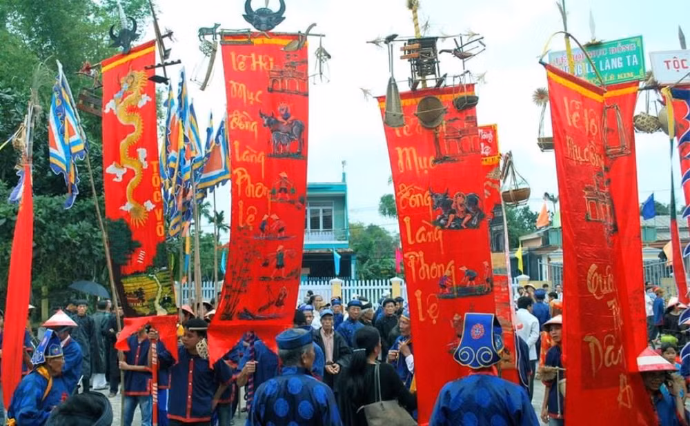 Lễ hội rước Mục Đồng làng Phong Lệ, thành phố Đà Nẵng.