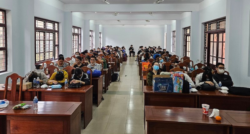 Số đối tượng liên quan đến chuyên án này là gần 200 người. (Ảnh: Công an cung cấp)