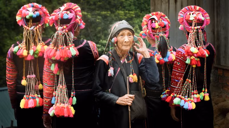 Nét đẹp dân tộc La Hủ - Mường Tè. (Ảnh: (Ảnh: Sở Văn hóa, Thể thao và Du lịch Lai Châu)