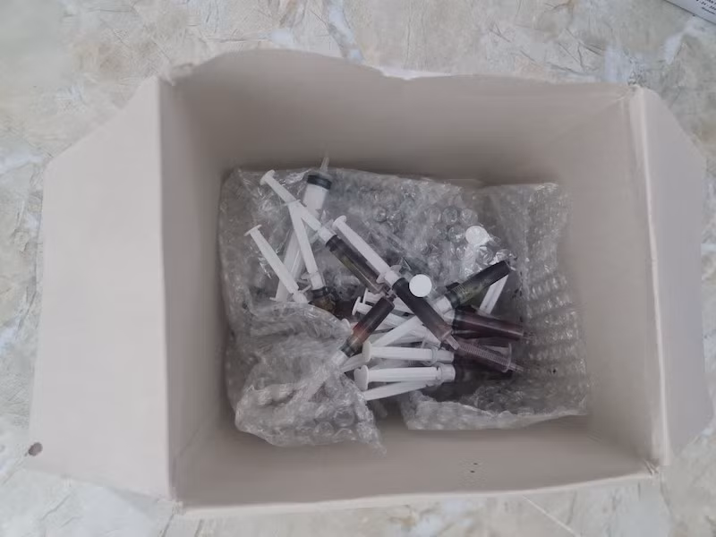 Cơ sở thẩm mỹ này bị phạt tổng số tiền 180 triệu đồng. (Ảnh do Công an cung cấp về vi phạm tại thời điểm kiểm tra)