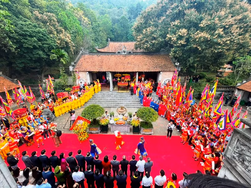 Đền thờ Bà Triệu ở xã Triệu Lộc, huyện Hậu Lộc, tỉnh Thanh Hóa.