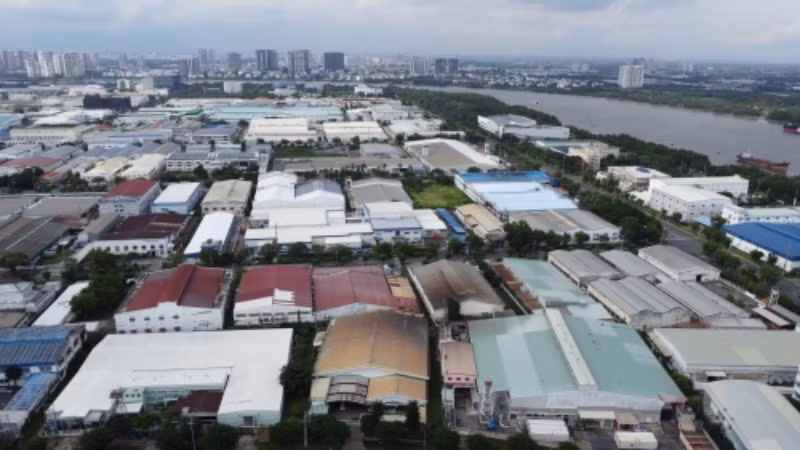 Khu chế xuất Tân Thuận, quận 7, Thành phố Hồ Chí Minh.