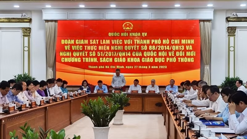 Quang cảnh buổi giám sát.