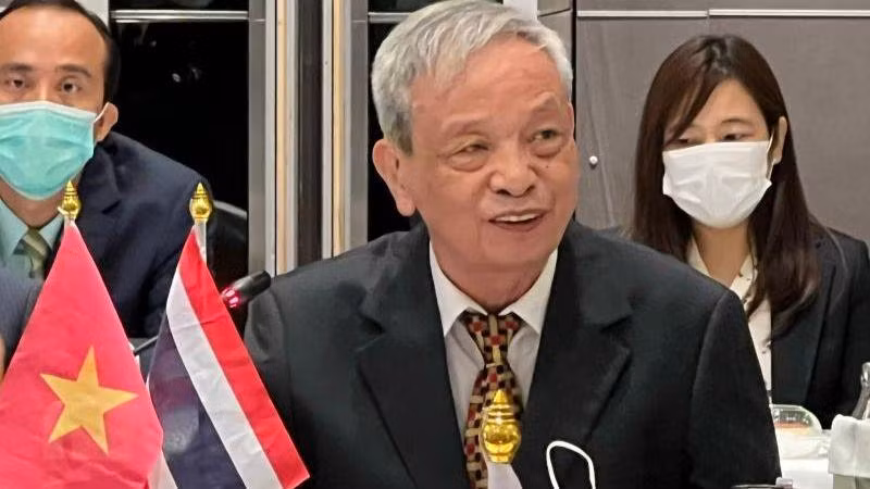 Chủ tịch Hội Hữu nghị Việt Nam-Thái Lan Tạ Quang Ngọc.