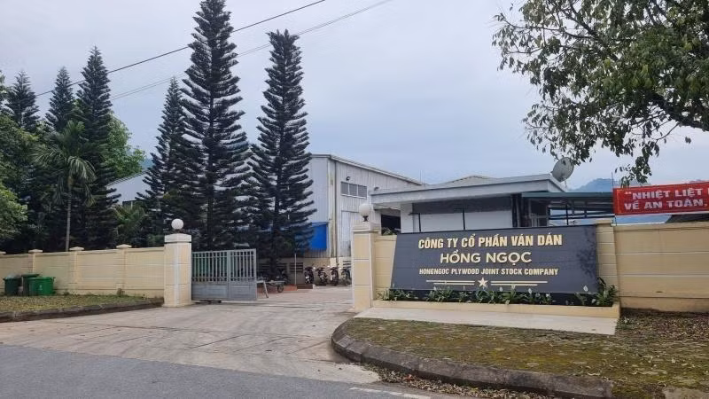 Tài sản dự án nhà máy chế biến gỗ của Công ty đã được bán phát mại cho Công ty TNHH sản xuất và thương mại Hồng Ngọc.