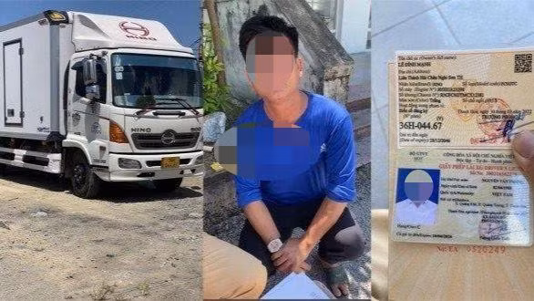 Tài xế cho biết đã mua bằng lái xe ô-tô giả qua mạng xã hội để hành nghề lái xe.
