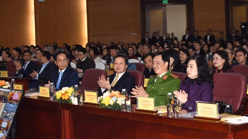 Các đại biểu dự Hội nghị. (Ảnh: TRẦN HẢI) Các đại biểu dự Hội nghị. (Ảnh: TRẦN HẢI)