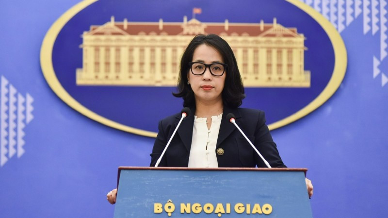Người Phát ngôn Bộ Ngoại giao Việt Nam Phạm Thu Hằng.