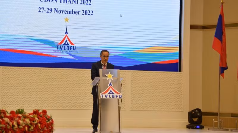 Đại sứ Phan Chí Thành phát biểu khai mạc tại Diễn đàn.