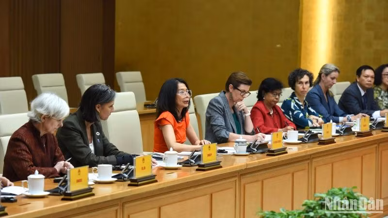 Bà Pauline Tamesis, Điều phối viên thường trú Liên hợp quốc tại Việt Nam.