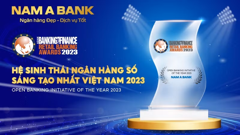 Nam A Bank là một trong số ít ngân hàng của Việt Nam đạt được giải thưởng này của ABF.