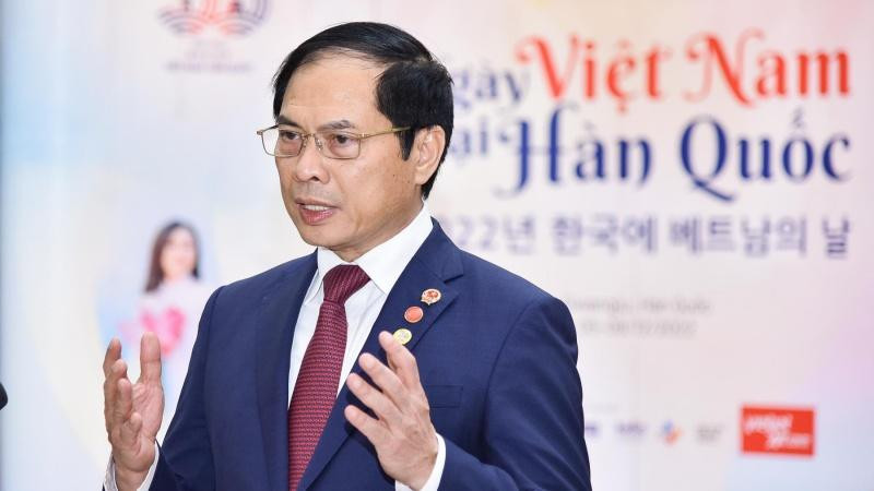 Bộ trưởng Ngoại giao Bùi Thanh Sơn.