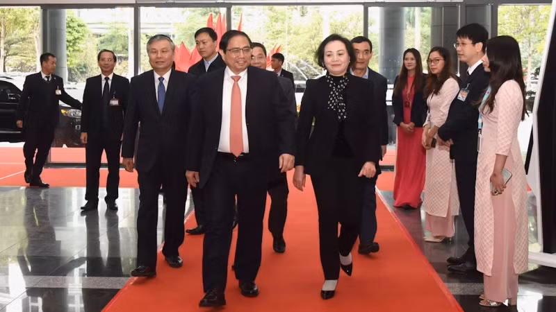 Thủ tướng Phạm Minh Chính dự Hội nghị trực tuyến triển khai nhiệm vụ năm 2023 của ngành nội vụ. (Ảnh: TRẦN HẢI) Thủ tướng Phạm Minh Chính dự Hội nghị trực tuyến triển khai nhiệm vụ năm 2023 của ngành nội vụ. (Ảnh: TRẦN HẢI)