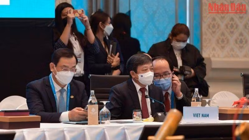 Thứ trưởng Bộ Văn hóa, Thể thao và Du lịch Việt Nam Đoàn Văn Việt. (Ảnh: Nam Đông)