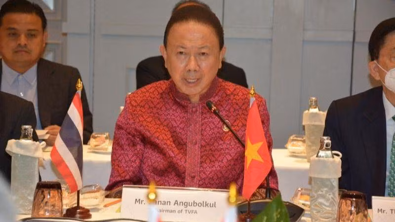 Chủ tịch Hội Hữu nghị Thái Lan-Việt Nam Sanan Angubolkul.