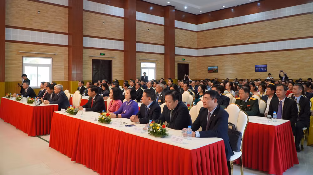 Các đại biểu lắng nghe ý kiến của Chủ tịch nước Tô Lâm (Ảnh: Nguyễn Hiệp)