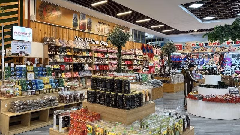 Trạm dừng nghỉ Xuân Khiêm trên tuyến cao tốc Cao Bồ-Mai Sơn.