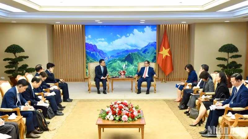 Quang cảnh buổi tiếp.