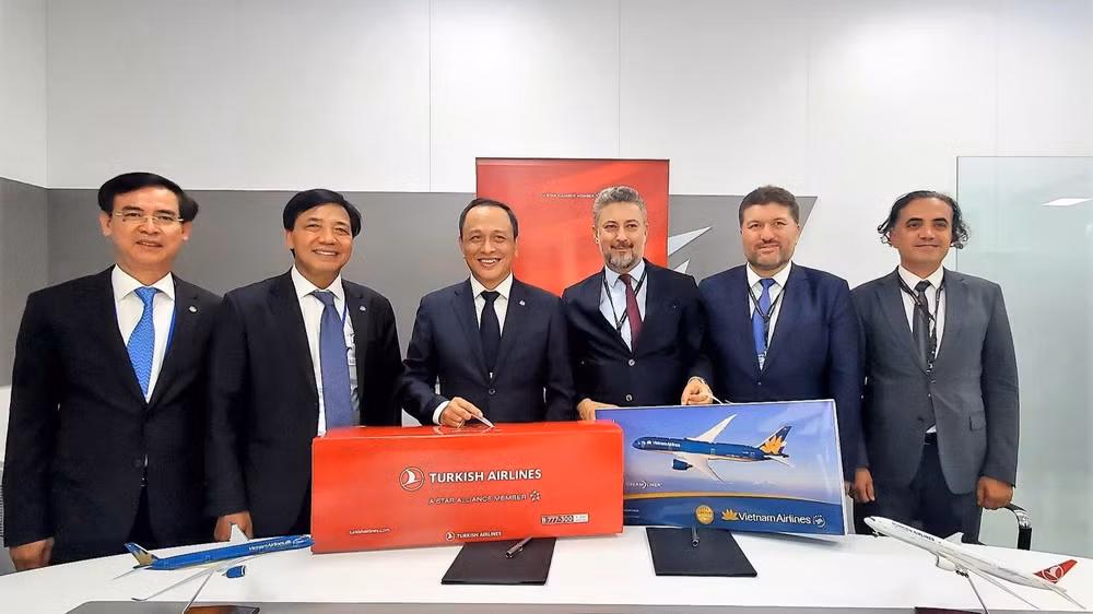 Hợp tác vận tải hàng không Việt Nam-Thổ Nhĩ Kỳ.