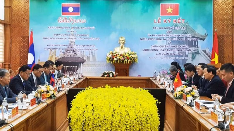 Quang cảnh buổi lễ.