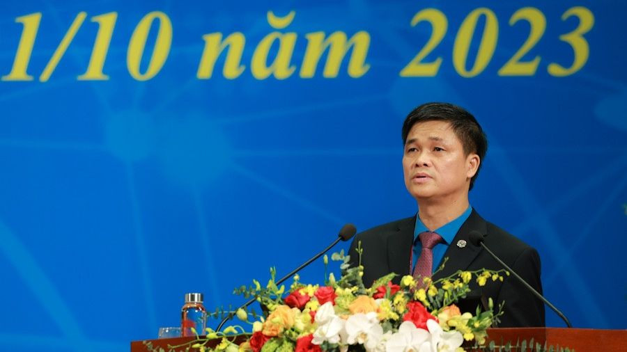 Chủ tịch Công đoàn Viên chức Việt Nam khóa VI Ngọ Duy Hiểu.