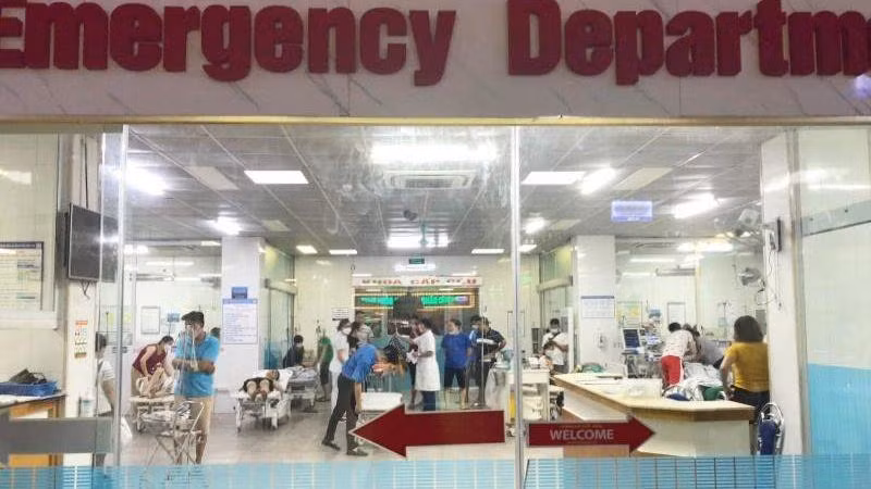 Các nạn nhân được cấp cứu tại Bệnh viện đa khoa tỉnh Phú Thọ.