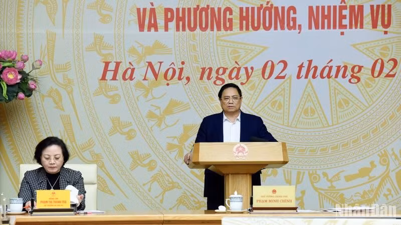 Thủ tướng Phạm Minh Chính chủ trì Phiên họp lần thứ 7 Ban Chỉ đạo cải cách hành chính của Chính phủ. 