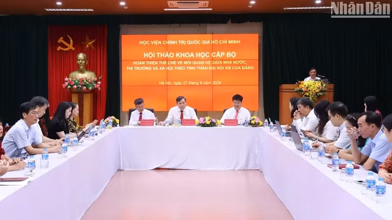 Quang cảnh Hội thảo.