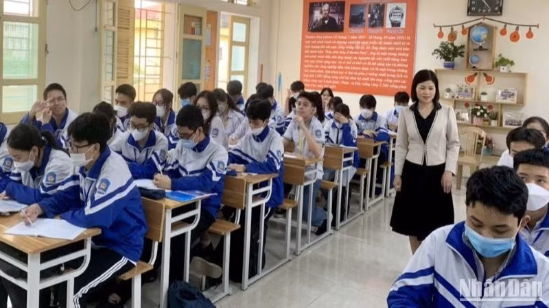 Trường Trung học cơ sở Trần Phú (thành phố Thái Bình) hiện đang thiếu khoảng 7 giáo viên.