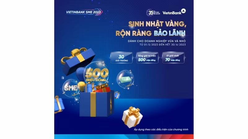VietinBank triển khai chương trình quay số trúng thưởng