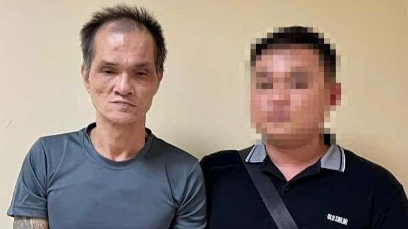 Đối tượng Vũ Văn Thắng bị Công an Quảng Ninh bắt giữ.