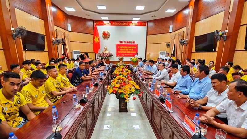 Quang cảnh buổi lễ.