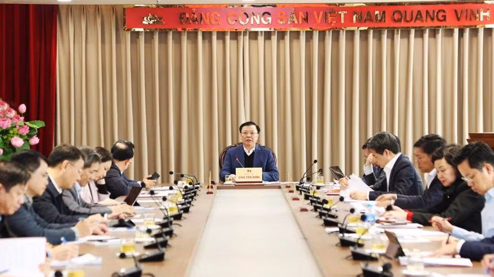 Quang cảnh Hội nghị sáng 20/12.