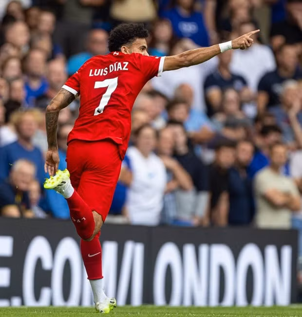 Diaz là người ghi bàn mở tỷ số cho Liverpool. (Nguồn: LiverpoolFC)
