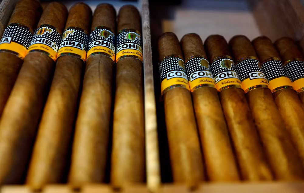 Xì gà Cohiba. (Ảnh: Reuters)