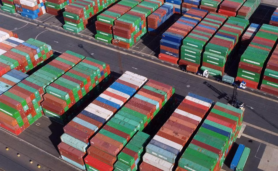 Cảng Felixstowe của Anh, ngày 13/10/2021. (Ảnh: Reuters)